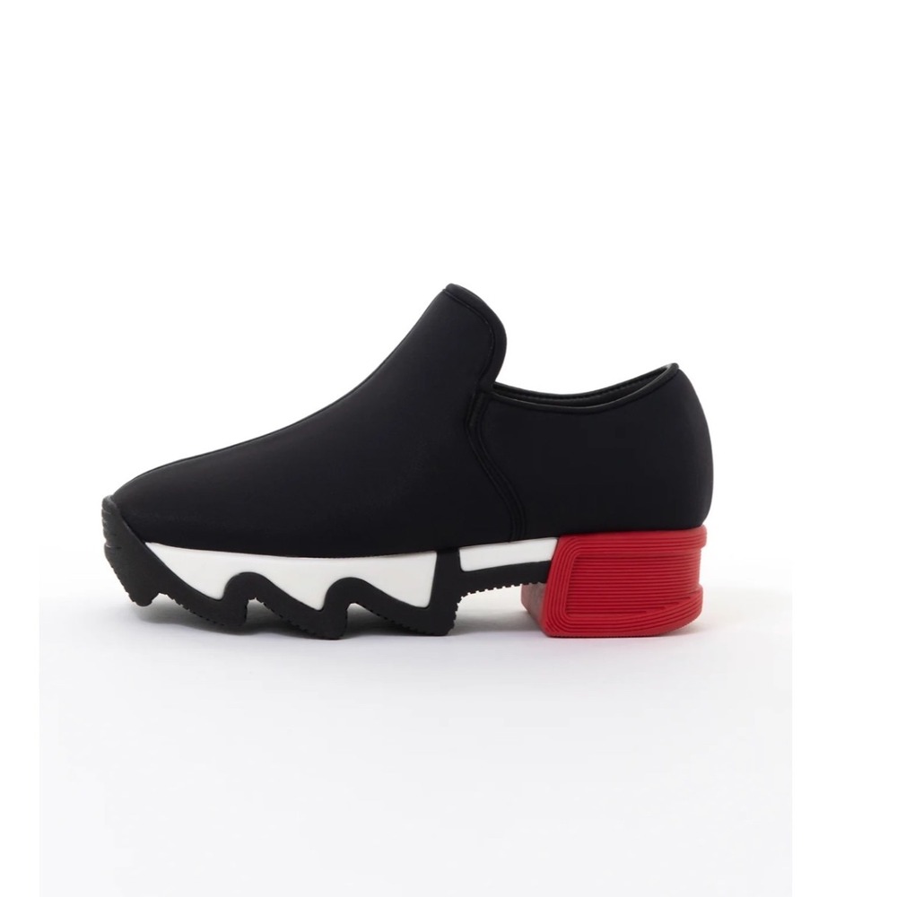 iRi Wes‎ Black Red Platform Sneakers 38 steetwear travel techwear layered staple